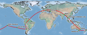 Mappa mondo, 1:140M